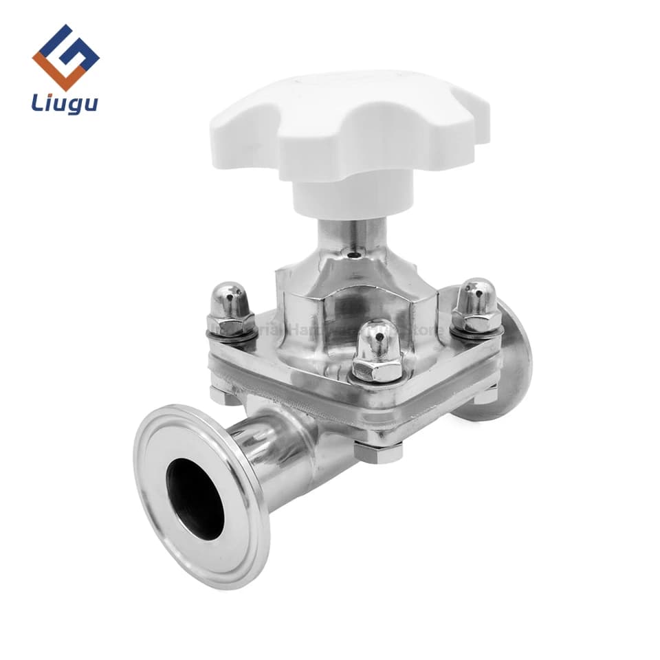SS316L Double Check Valve | Sanitary Diaphragm | Food/Brewing DN15-50 - Thumbnail 5
