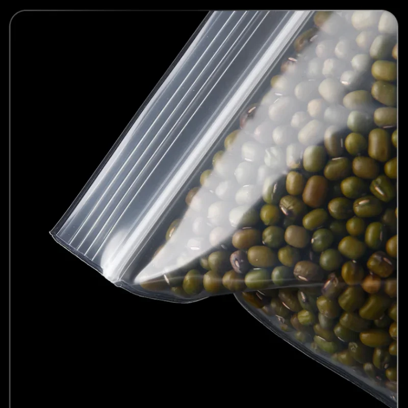 Sack Liners | 100pc Clear Self-Sealing PE Bags | Moisture-Proof Pouch - Thumbnail 4