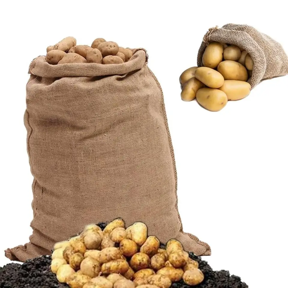 Large Rubble Sack | Heavy Duty Hessian | Farm & Garden Storage - Thumbnail 3