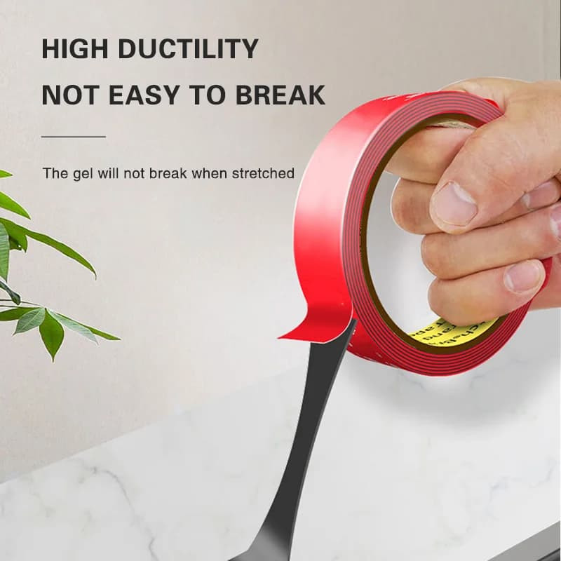 Extra Strong Double-Sided Tape | Waterproof Acrylic Foam | High Temp Fixing Sticky Tape - Thumbnail 2