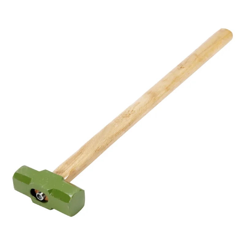 8LB Sledge Hammer | Octagonal Solid Iron Head | Wall Dismantling & Non-Sparking - Image 1