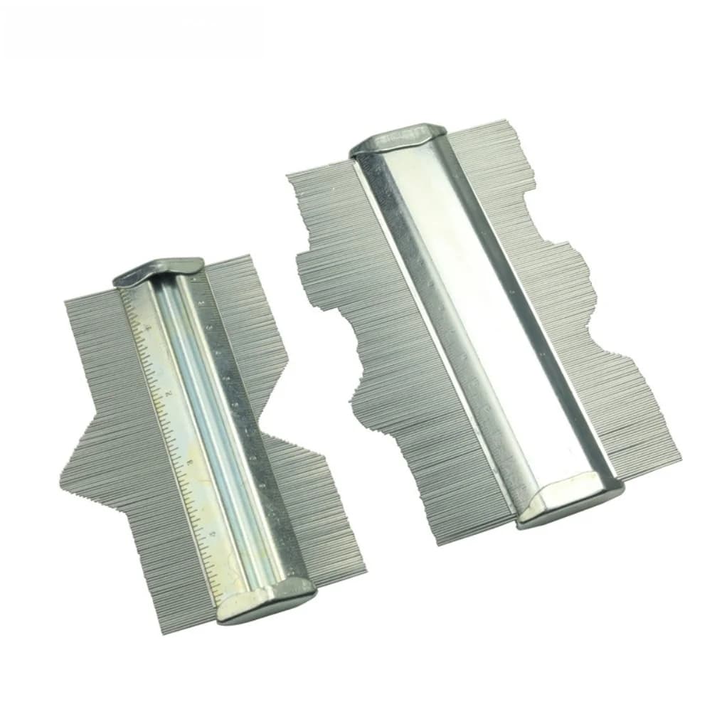 5/6-inch Contour Gauge Duplicator for precise wood and tile shaping, a professional marking tool with adjustable pins.