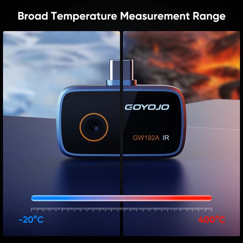GW192A Thermal Camera | 25Hz Android Type-C | Solar Panel Fault Detection - Thumbnail 5
