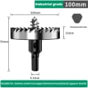 100mm 1PCS