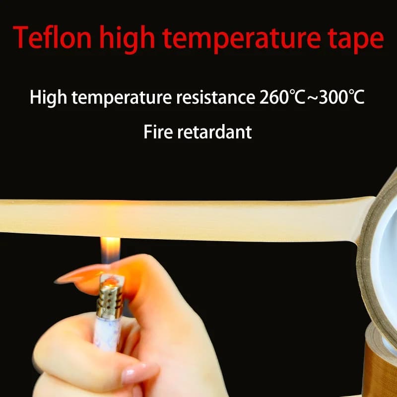 PTFE Tape | High-Temperature Anti-Scalding Cloth | Heat Sealing Machine Insulation - Thumbnail 6