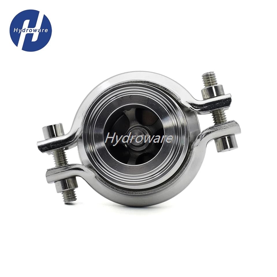 Sanitary Double Check Valve 19-102mm SUS304/316L | Vertical Non-Return | Brewery Grade - Thumbnail 4