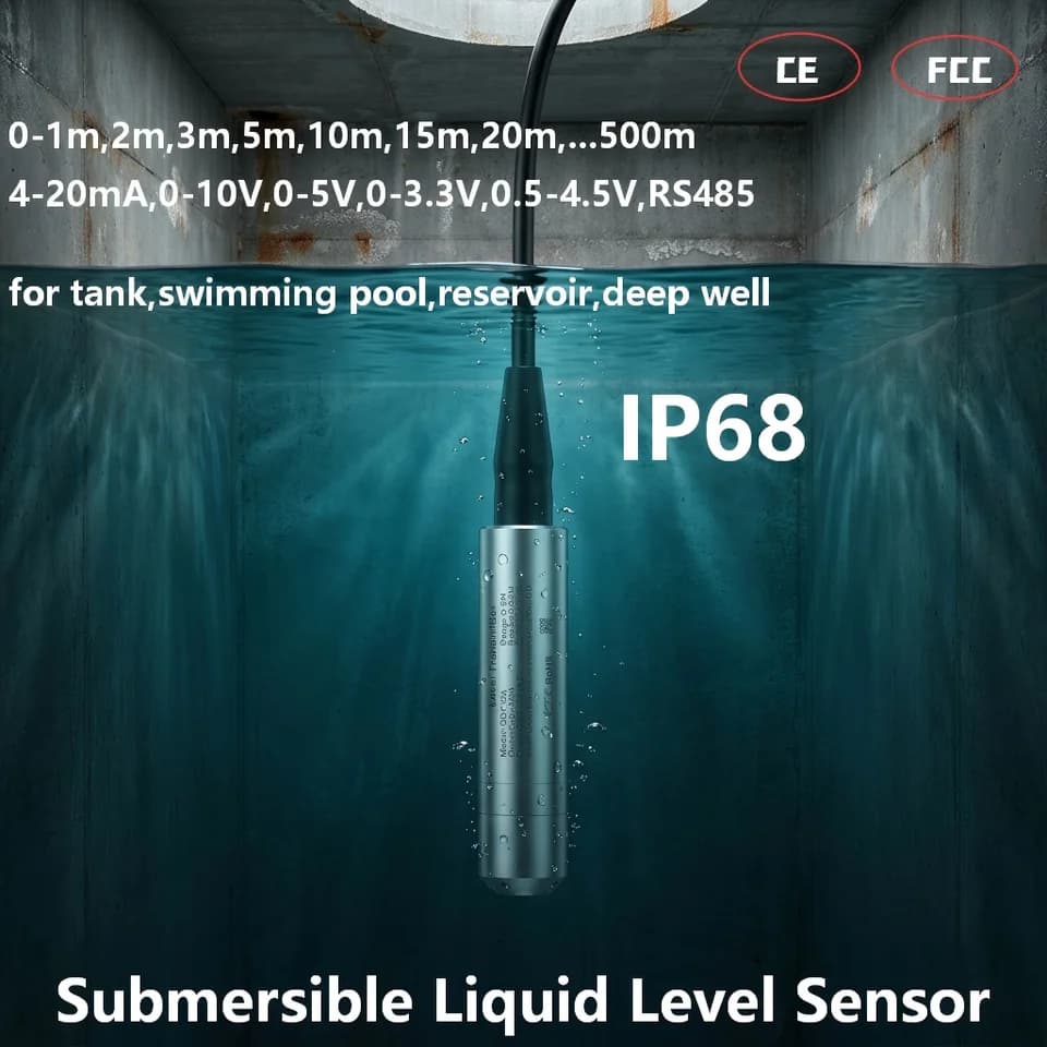 3/4 Pressure Reducing Valve Monitor | Hydrostatic Level Sensor | 4-20mA RS485 - Thumbnail 4