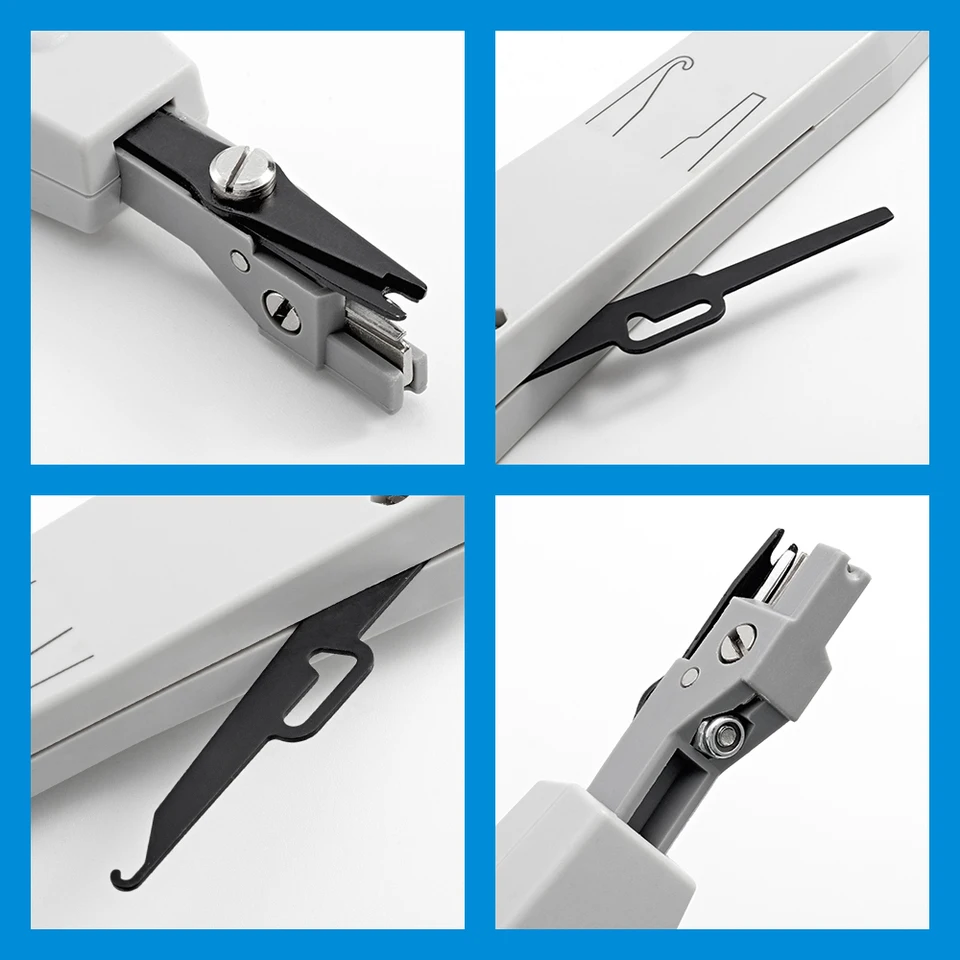 RJ45 RJ11 RJ12 Crimping Tool Kit | LAN Cable Tester & Wire Cutter | Network Maintenance Set - Thumbnail 5