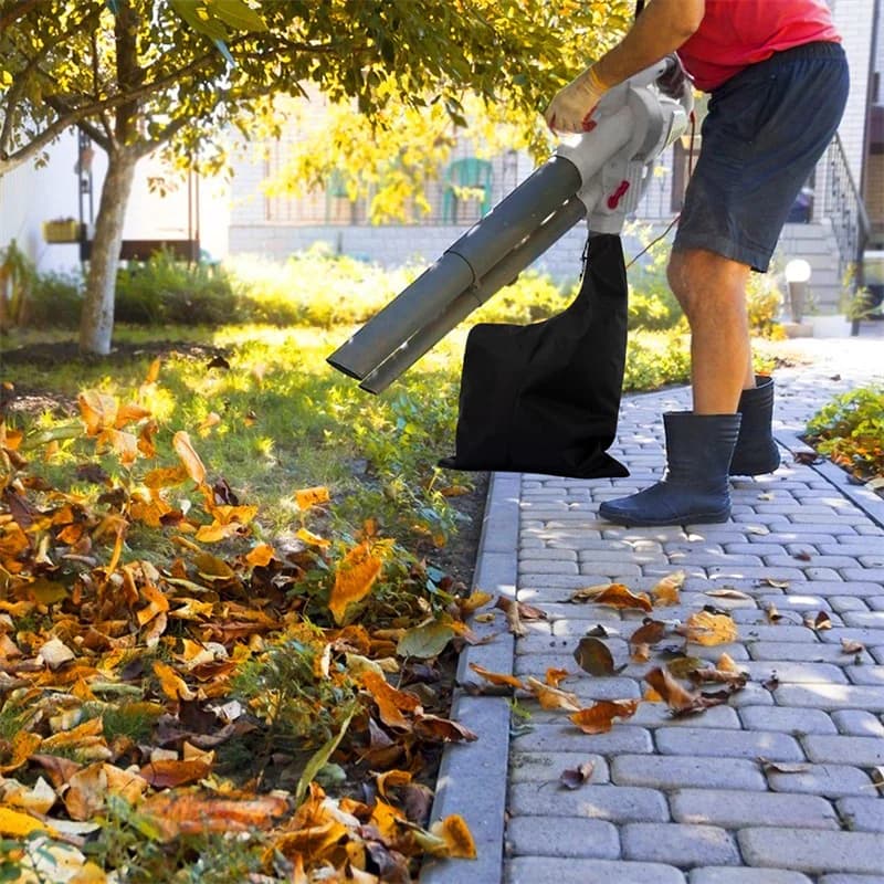Adjustable Leaf Blower Rubble Sack | Debris Storage | Garden Vacuum Bag - Thumbnail 6
