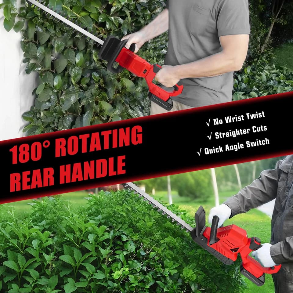 Brushless Hedge Trimmer | 3000RPM Cordless | For Milwaukee 18V Battery - Thumbnail 6