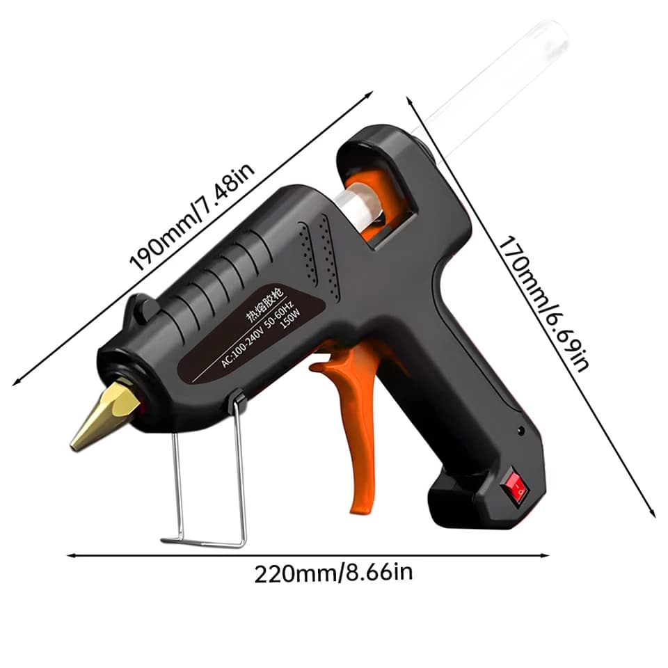 Glue Gun | 150W Fast-Heating | For DIY & Electric Repair - Thumbnail 5