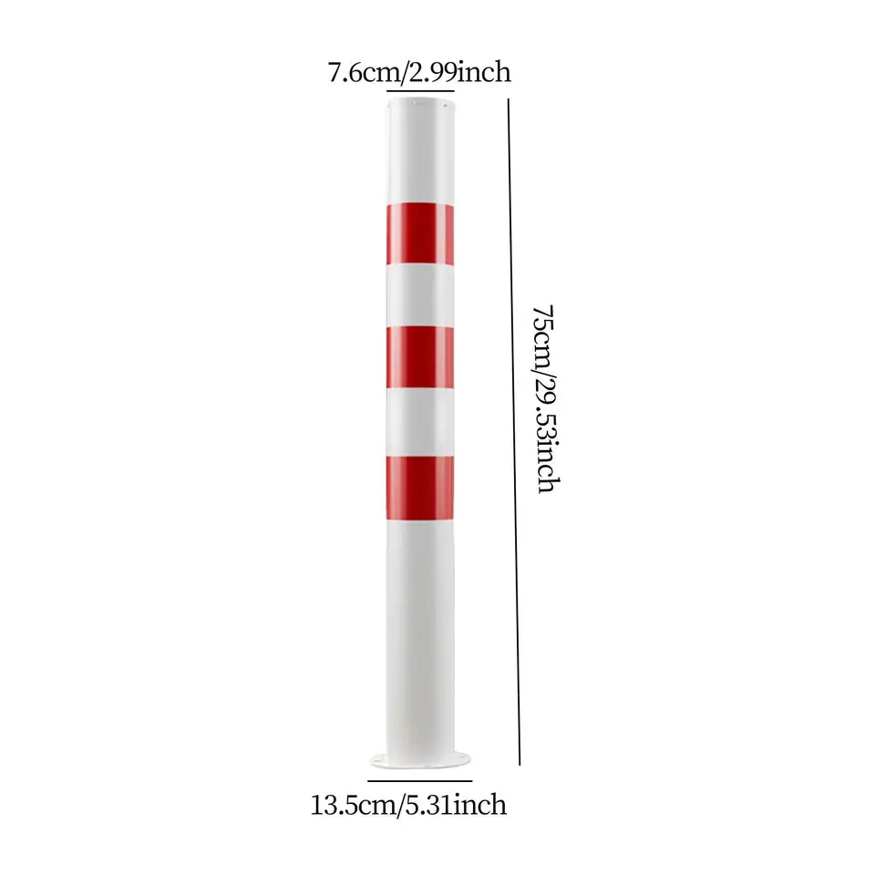 Steel Security Bollard | 900mm High | Traffic Management & Access Control - Thumbnail 6
