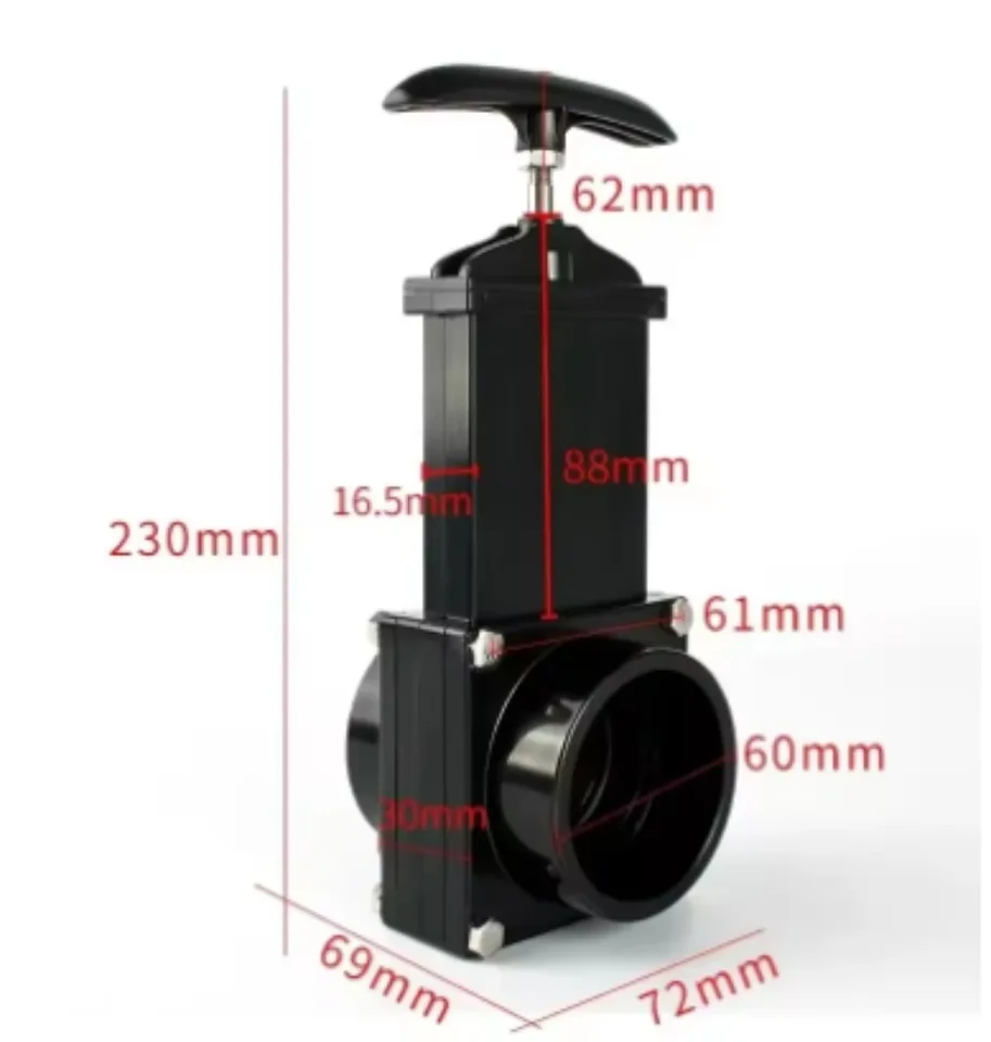 Gate Valve Gate | Dual-Function Drain | Motorhome/Caravan Tank - Thumbnail 6