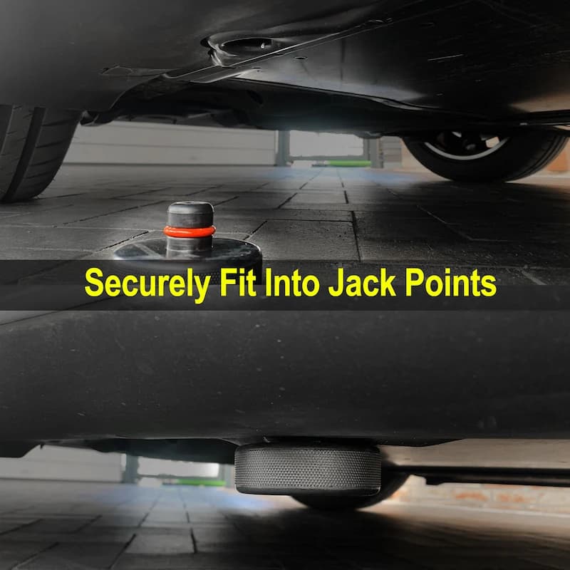 Jack Pad for Changing Tires | Axle Stand Adapter | For Tesla 3/S/X/Y - Thumbnail 3