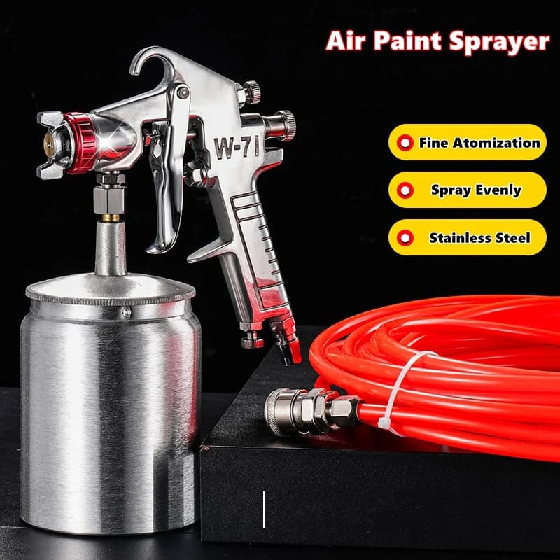 Professional Paint Sprayer | Siphon/Gravity Feed | Car & Furniture Painting - Thumbnail 3