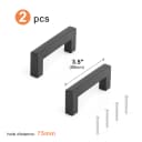 Black CC75mm 2pcs