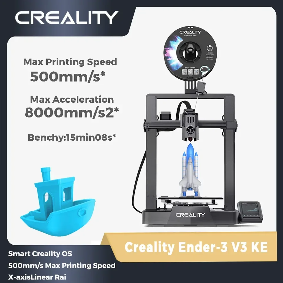 Creality Ender-3 V3 KE 3D Printer | 500mm/s Fast Printing | Smart Creality OS - Thumbnail 2
