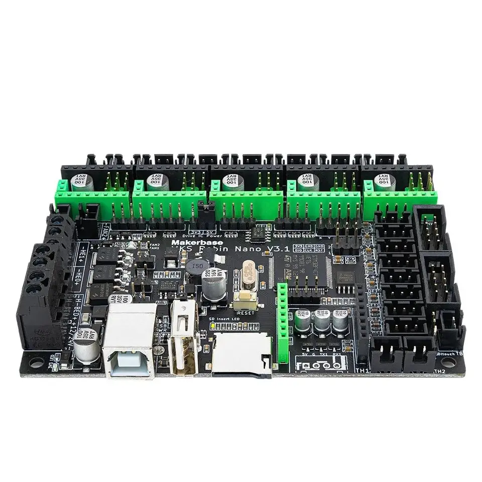 3D Printer MKS Robin Nano V3.1 Control Board | TS35 TFT Touch Screen | A4988 TMC2209 Compatible - Thumbnail 2