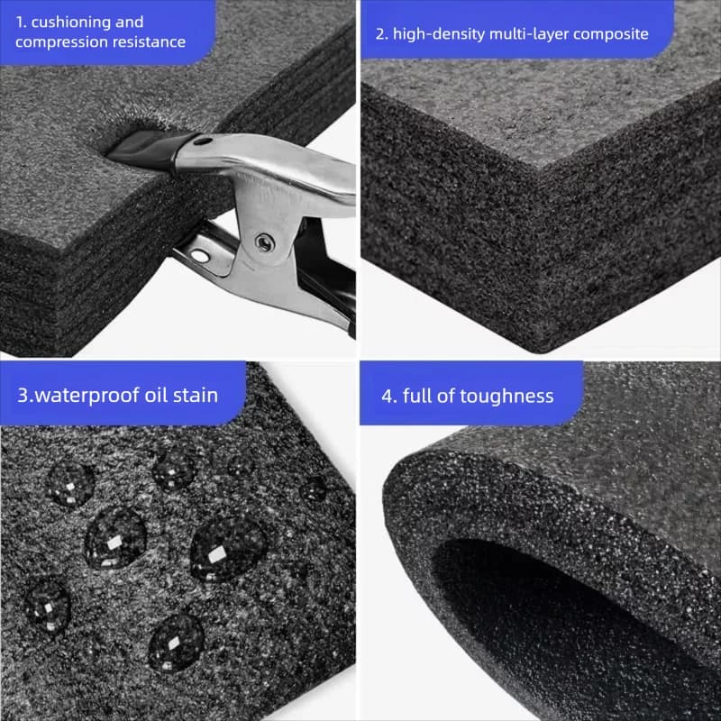 Black EPE Foam Padding | High Density Shock-Absorbing | Toolbox Inserts - Thumbnail 6