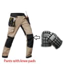 trousers with pads