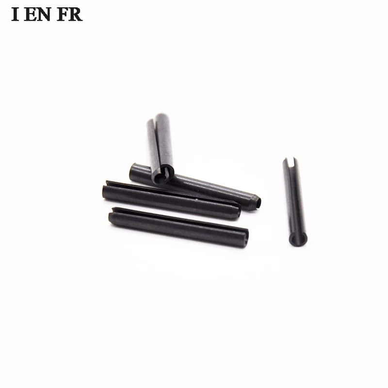 Black Steel Spring Split Pins | GB879 M1.5-M12 | Elastic Cylindrical Dowel - Thumbnail 3