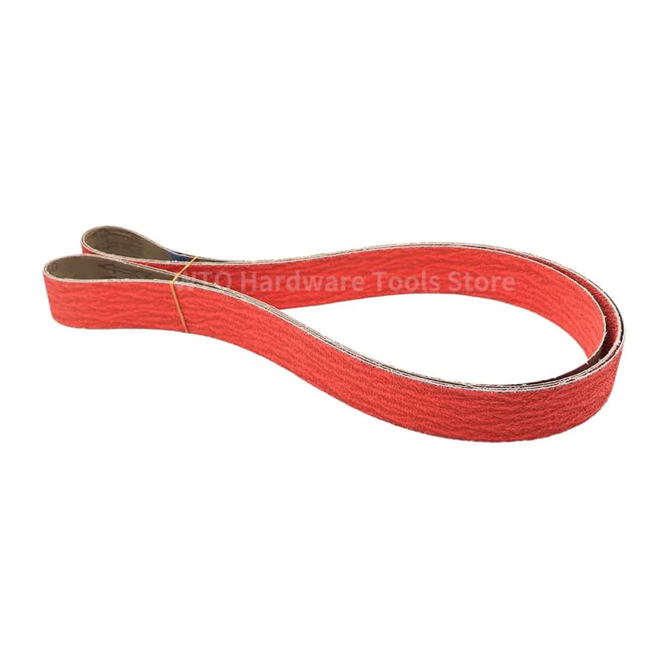 Ceramic Sanding Belts | 2100x50mm | Metal Polishing 24-80 Grit - Thumbnail 6