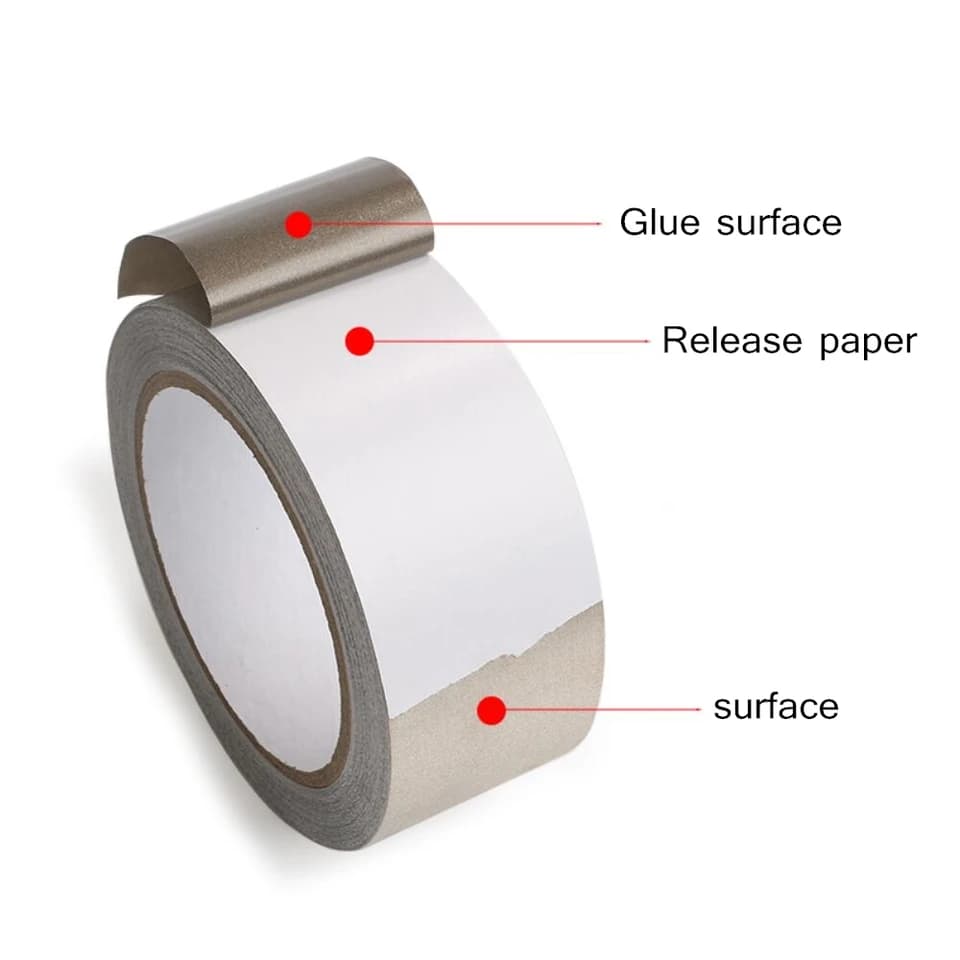 PTFE Thread Seal Tape Uses | Silver Grey Conductive Shielding | EMI Button Repair - Thumbnail 3