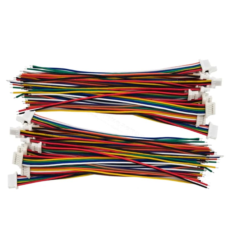 Pan Connector Wire | JST SH 1.0mm Pitch | 2-12 Pin 28AWG Cable - Thumbnail 2