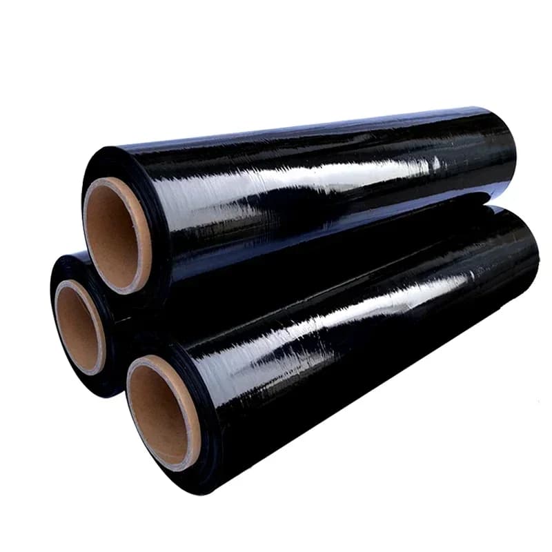 Black Pallet Wrap | Strong Tensile Protection | Industrial Packaging Film - Thumbnail 5