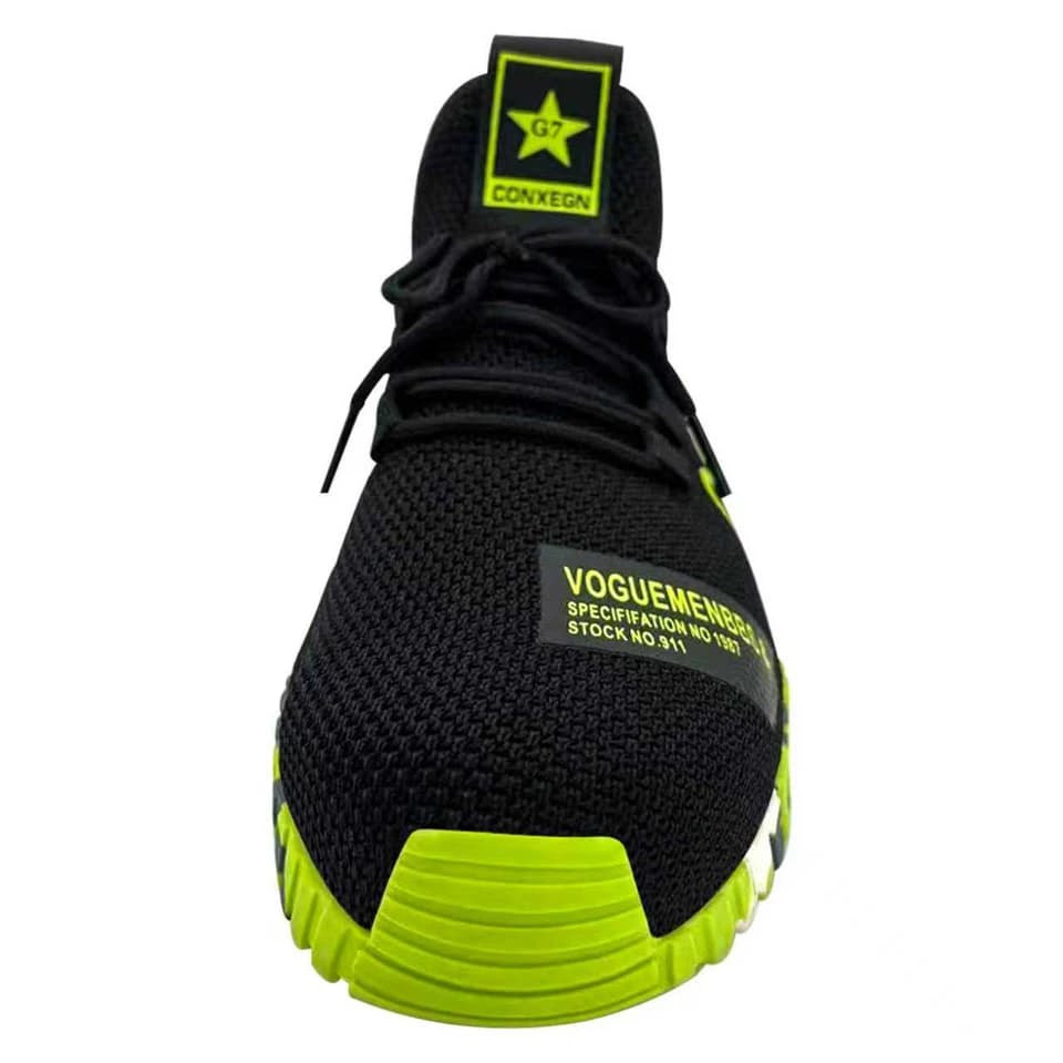 Steel Toe Cap Safety Boots | Puncture-Resistant Workwear | Breathable Industrial Footwear - Thumbnail 5
