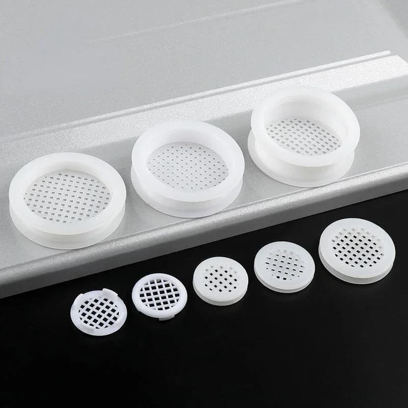 Soffit Vent Covers | Moisture-Proof Air Mesh | 20-Pack for Cabinets - Thumbnail 2