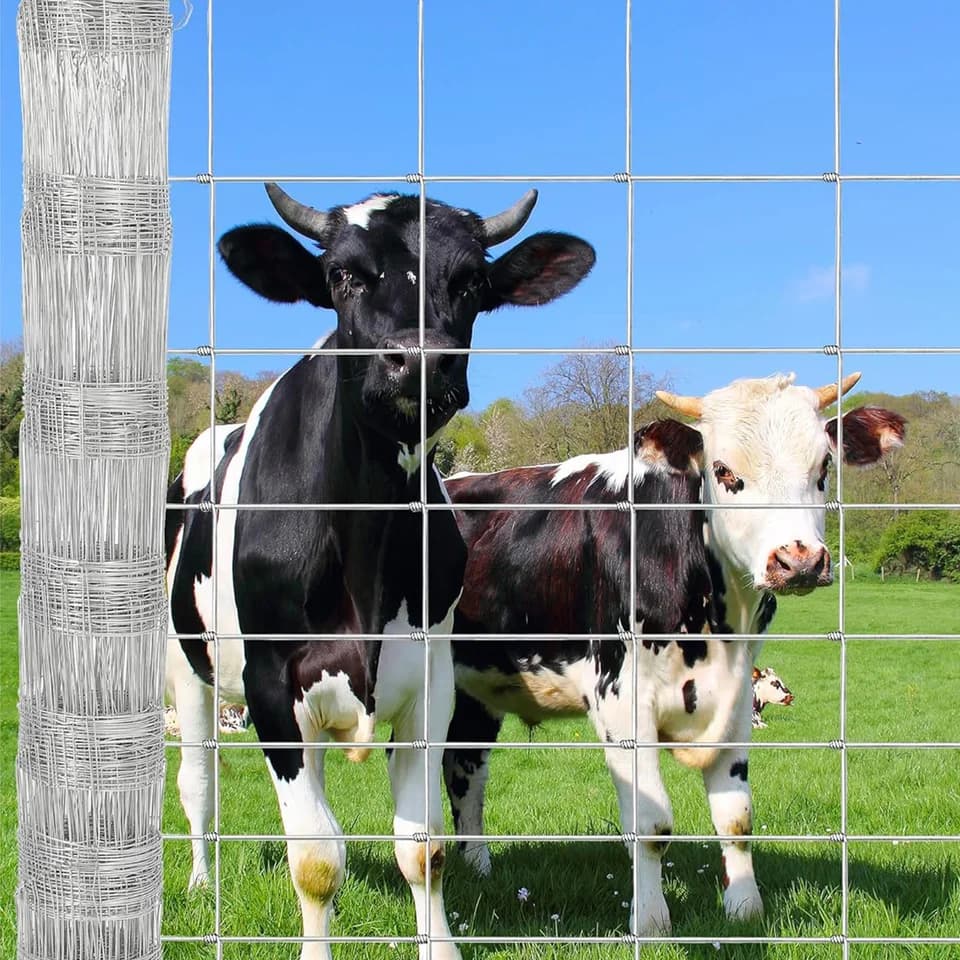 4ft Stock Fencing | Heavy Duty Welded Wire | Galvanised Livestock Panel - Thumbnail 3