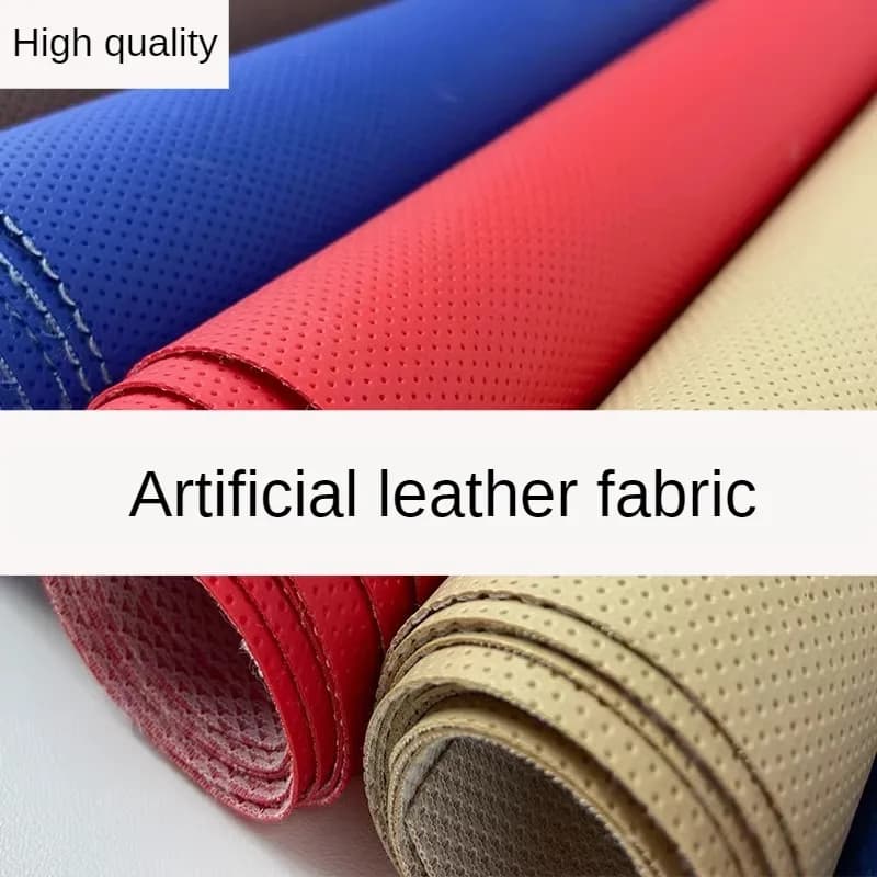 Frosted Faux Leather Fabric | Waterproof Textile | Upholstery & Car Trim - Thumbnail 2