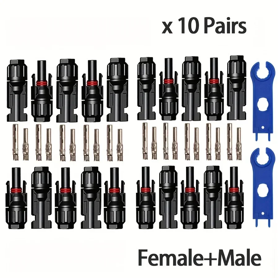 Pan Connector Toilet | Solar Panel Cable Connectors | IP67 DC1000V - Thumbnail 2