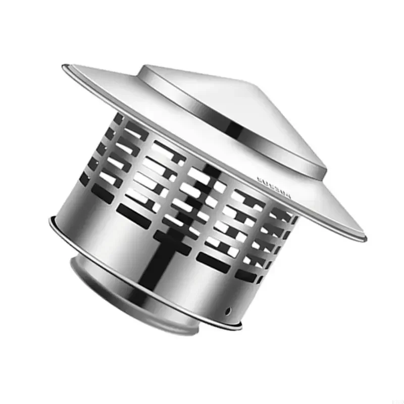Stainless Steel Soffit Vent | Wall Air Outlet & Exhaust Hood | For Ducts & Chimneys - Thumbnail 7