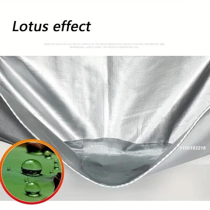 PE 0.32mm Tarpaulin | Waterproof & Rainproof Cover | Garden, Shed & Truck Use - Thumbnail 5