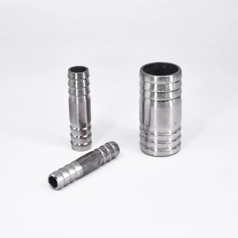 Stainless Steel Hose Barb Connector | 6-25mm for Washing Machine Drain Pipe | 304 Grade - Thumbnail 6