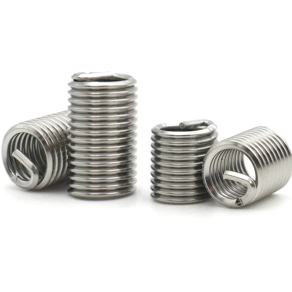 M1.6-M24 304 Stainless Steel Threaded Inserts | Helical Bushing Sleeve | Ground Screw Repair Kit - Thumbnail 4