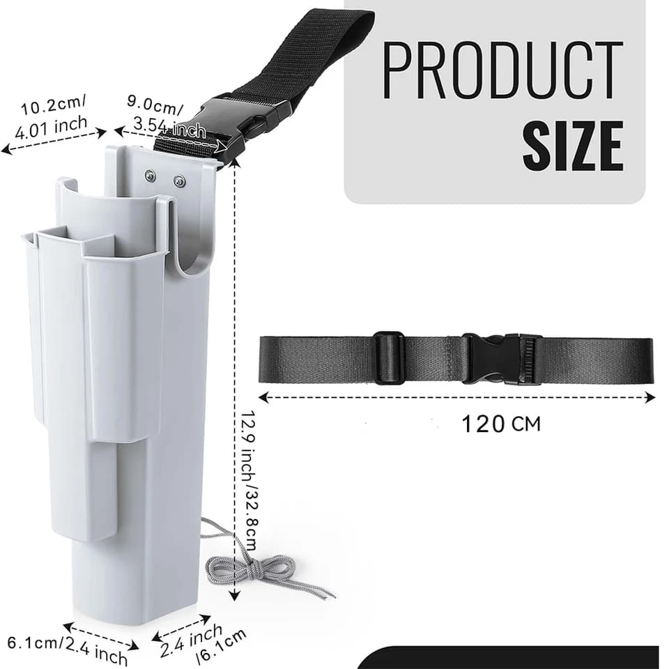 Window Squeegee Holster | Belt-mounted Tool Pouch | For Professional Cleaners - Thumbnail 4