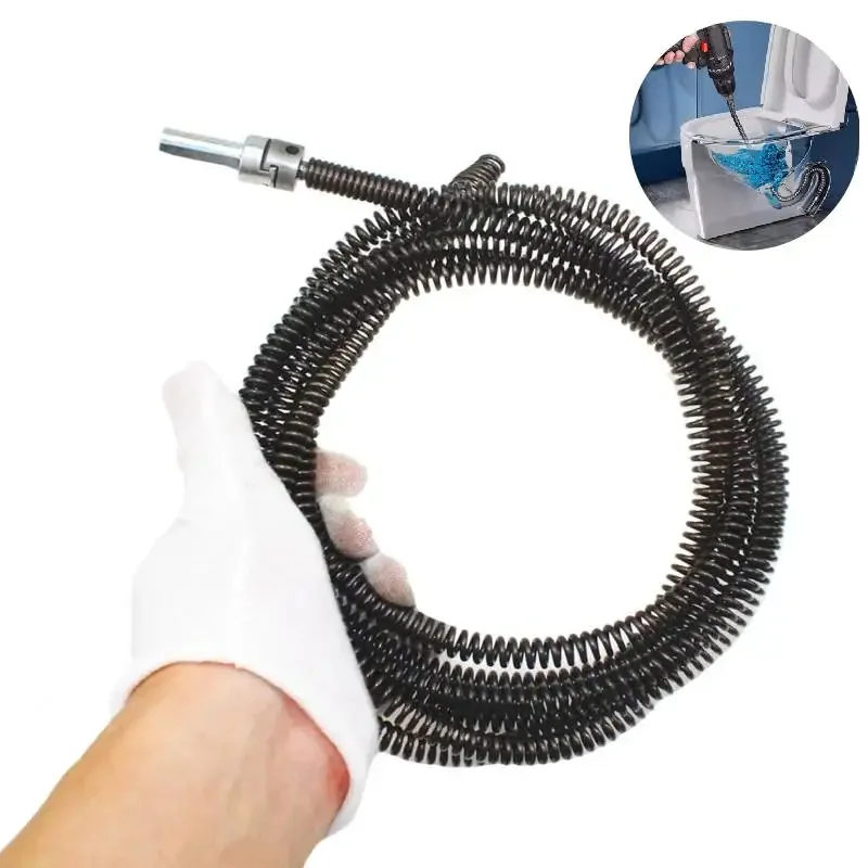 Radiator Brush for Cleaning | Flexible Drill Cable | Drain Clog Remover - Thumbnail 6