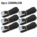 6PCS Black