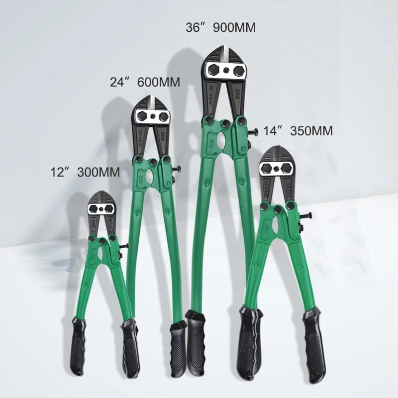 Heavy Duty Bolt Cutter | 12-14 Inch Cr-V Steel | Rebar & Chain Cutting - Thumbnail 3