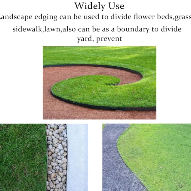 Post Spike & Edging Kit | 10M Garden Border | Secure Anchoring Spikes - Thumbnail 2