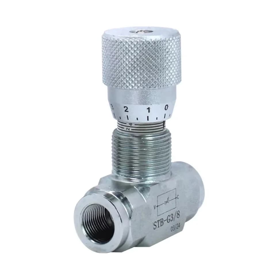Hydraulic Double Check Valve STB-G3/8 | 5800PSI Flow Control | Oil/Gas Throttle - Thumbnail 4
