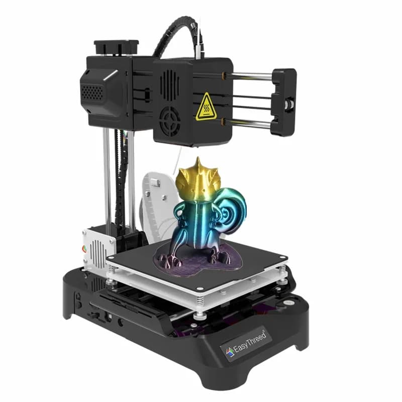 K7 Mini 3D Printer | 10x10x10cm Build | One-Key Printing - Thumbnail 2