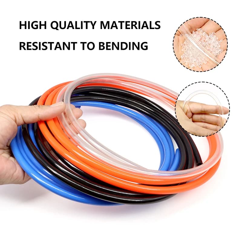 Pneumatic Washing Machine Hose | 5m PU Air Pipe | 2-20mm Compressor Tubing - Thumbnail 4