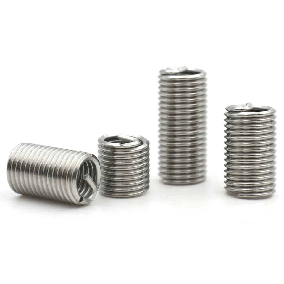 M1.6-M24 304 Stainless Steel Threaded Inserts | Helical Bushing Sleeve | Ground Screw Repair Kit - Thumbnail 5