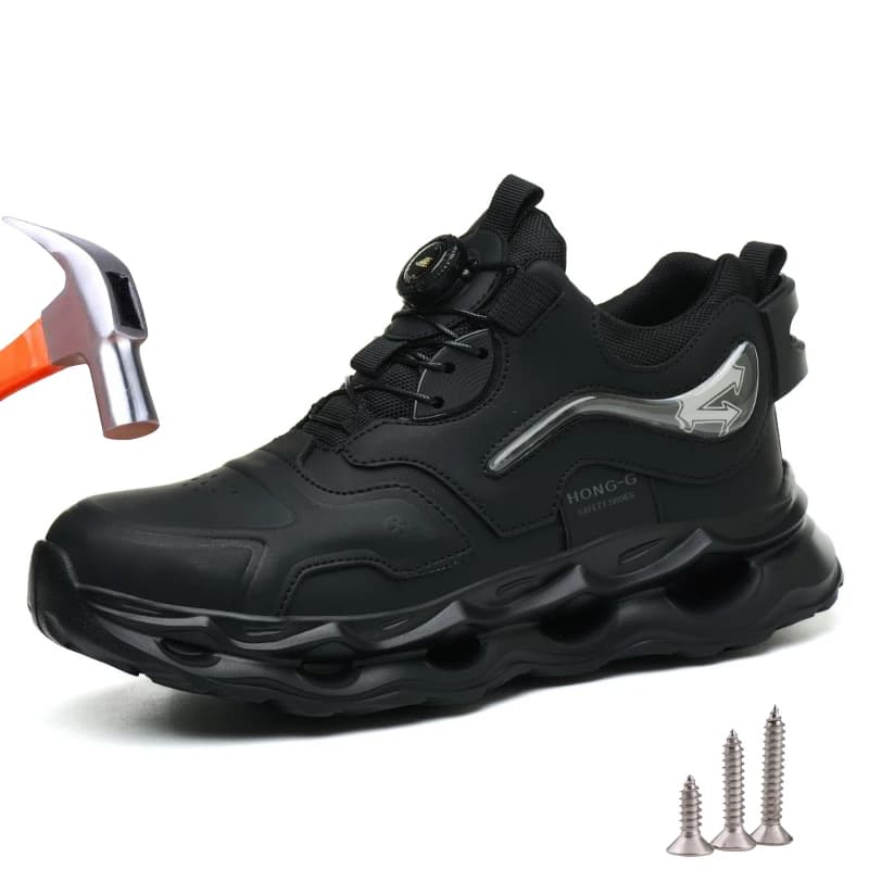 Steel Toe Cap Boots | Waterproof Safety Footwear | Rotating Dial Fastening - Thumbnail 2
