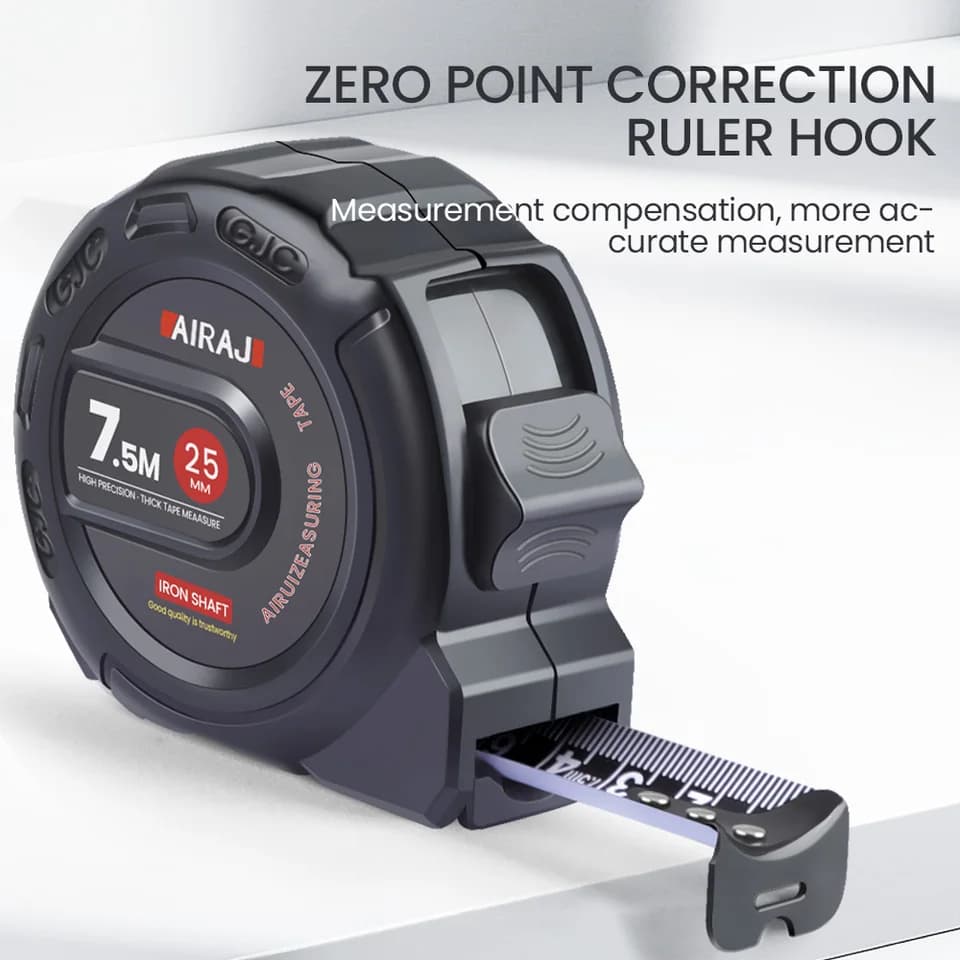 3/5/7.5m Tape Measure | High Precision & Waterproof | Woodworking & Industrial - Thumbnail 4