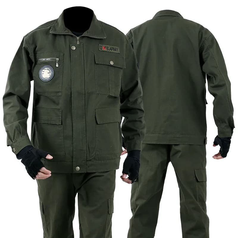 Biohazard Hazmat Suit | Chemical Splash Protection | Industrial Safety Coverall - Thumbnail 2
